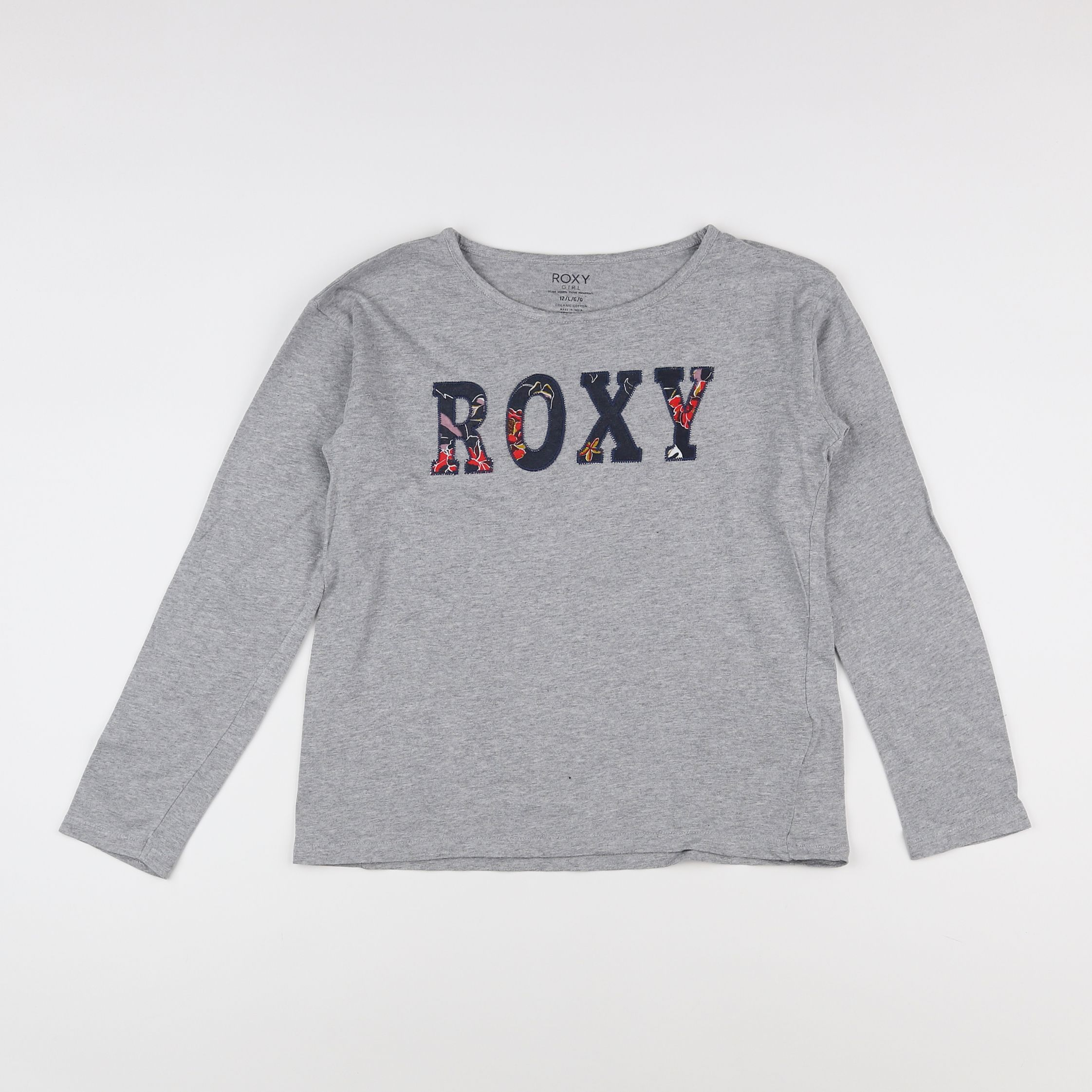 Roxy - tee-shirt gris - 12 ans